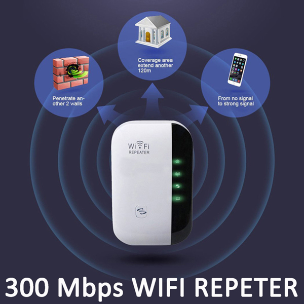 300M Wi-Fi Repeater / Range Extender
